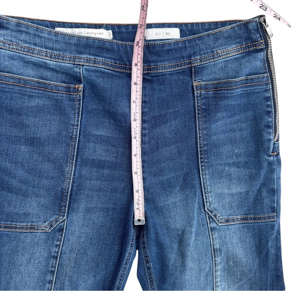 Anthropologie Pilcro And The Letterpress Jeans High Rise Crop Flare 30 - Picture 13 of 16